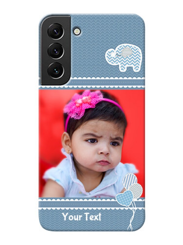 Custom Galaxy S22 Plus 5G Custom Phone Covers with Kids Pattern Design
