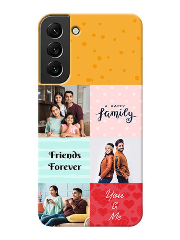 Custom Galaxy S22 Plus 5G Customized Phone Cases: Images with Quotes Design