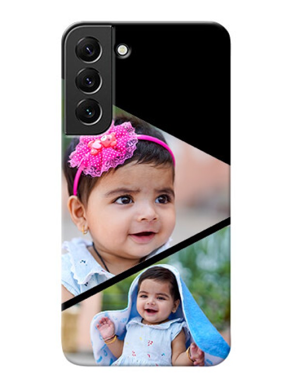Custom Galaxy S22 Plus 5G mobile back covers online: Semi Cut Design