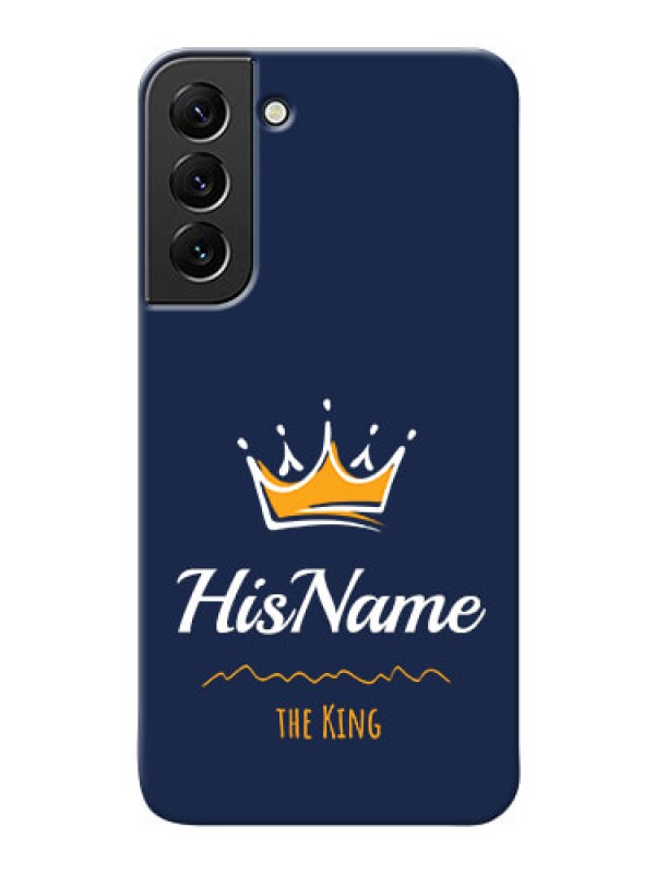 Custom Galaxy S22 Plus 5G King Phone Case with Name