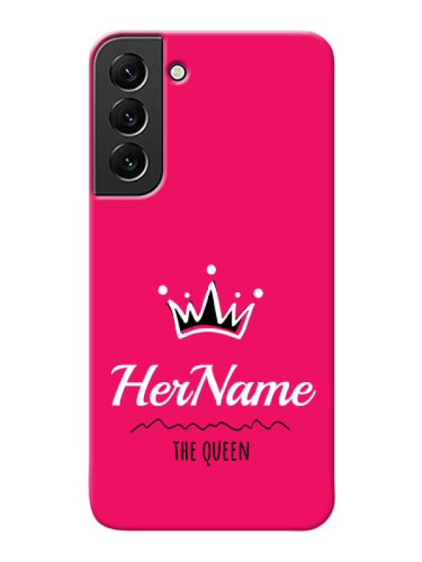 Custom Galaxy S22 Plus 5G Queen Phone Case with Name
