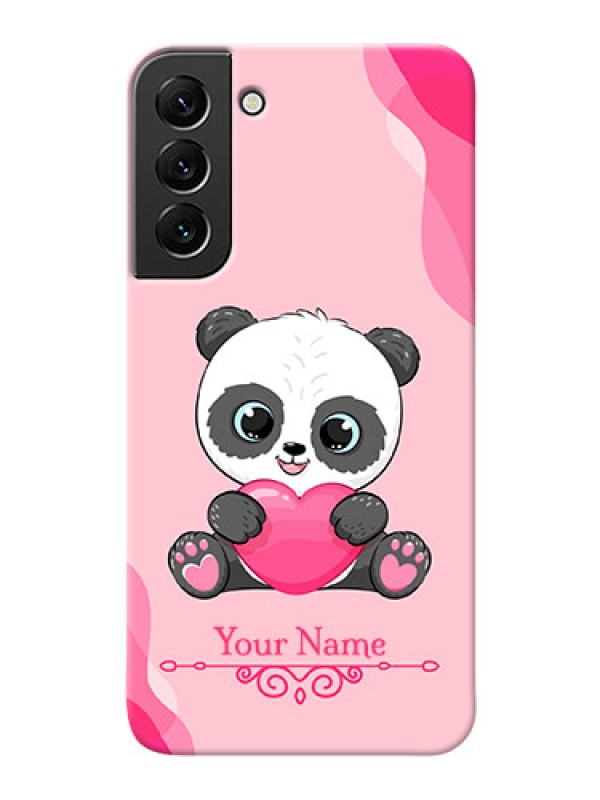 Custom Galaxy S22 Plus 5G Mobile Back Covers: Cute Panda Design