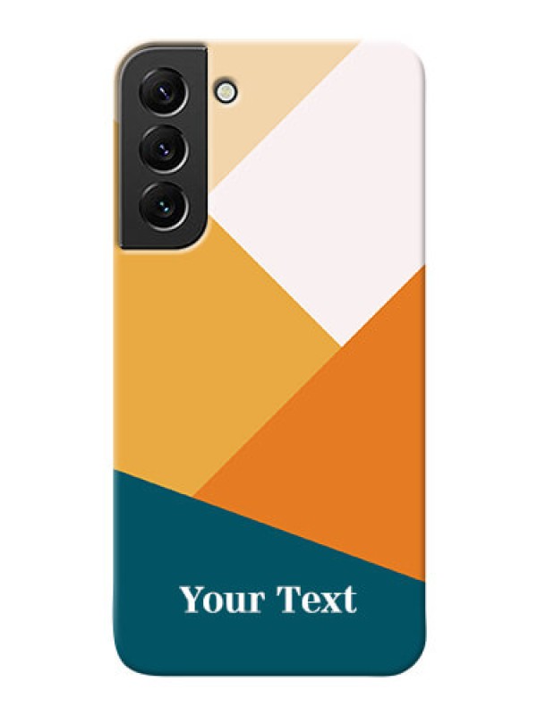 Custom Galaxy S22 Plus 5G Custom Phone Cases: Stacked Multi-colour Design