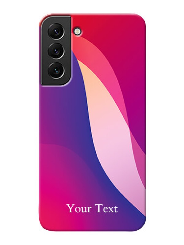 Custom Galaxy S22 Plus 5G Mobile Back Covers: Digital abstract Overlap Design