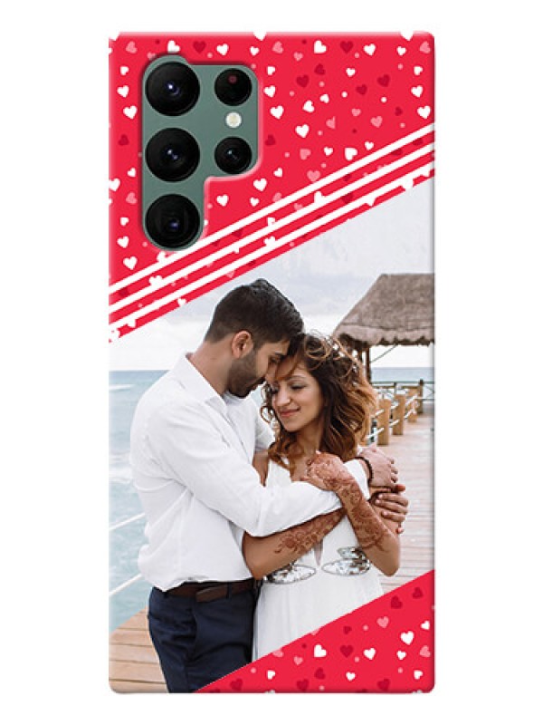 Custom Galaxy S22 Ultra 5G Custom Mobile Covers: Valentines Gift Design