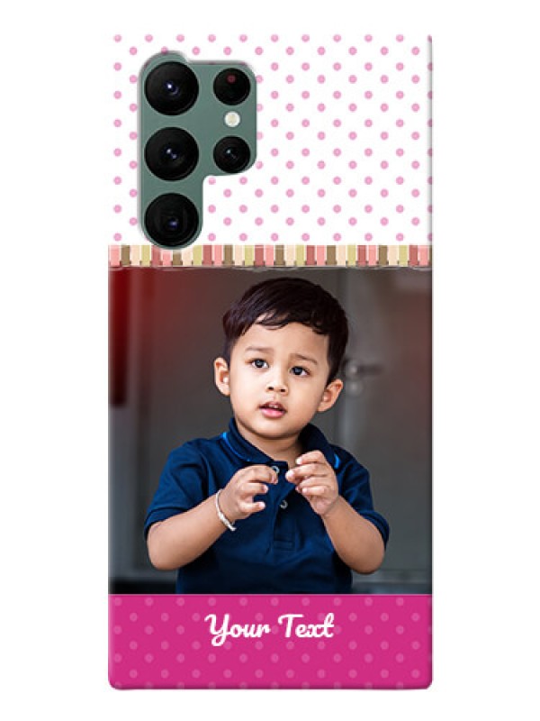 Custom Galaxy S22 Ultra 5G custom mobile cases: Cute Girls Cover Design