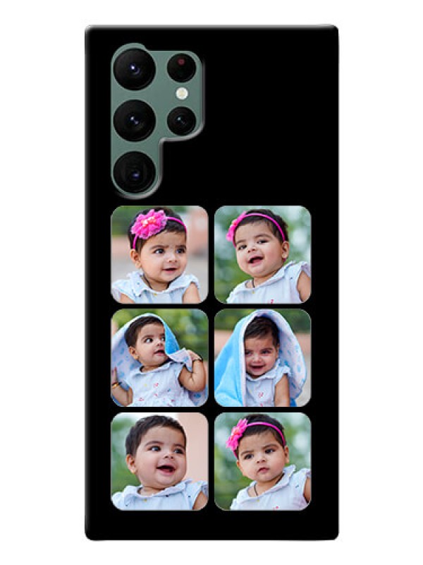 Custom Galaxy S22 Ultra 5G mobile phone cases: Multiple Pictures Design