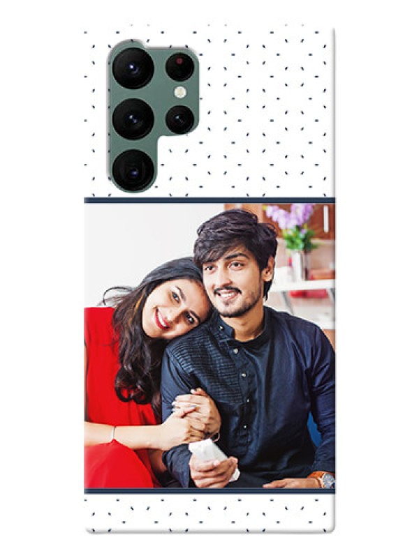 Custom Galaxy S22 Ultra 5G Personalized Phone Cases: Premium Dot Design