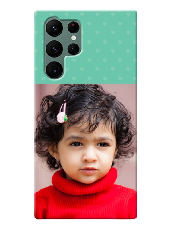 Custom Galaxy S22 Ultra 5G mobile cases online: Lovers Picture Design