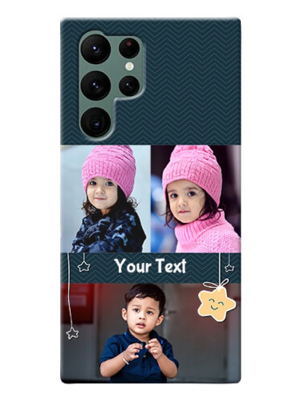 Custom Galaxy S22 Ultra 5G Mobile Back Covers Online: Hanging Stars Design