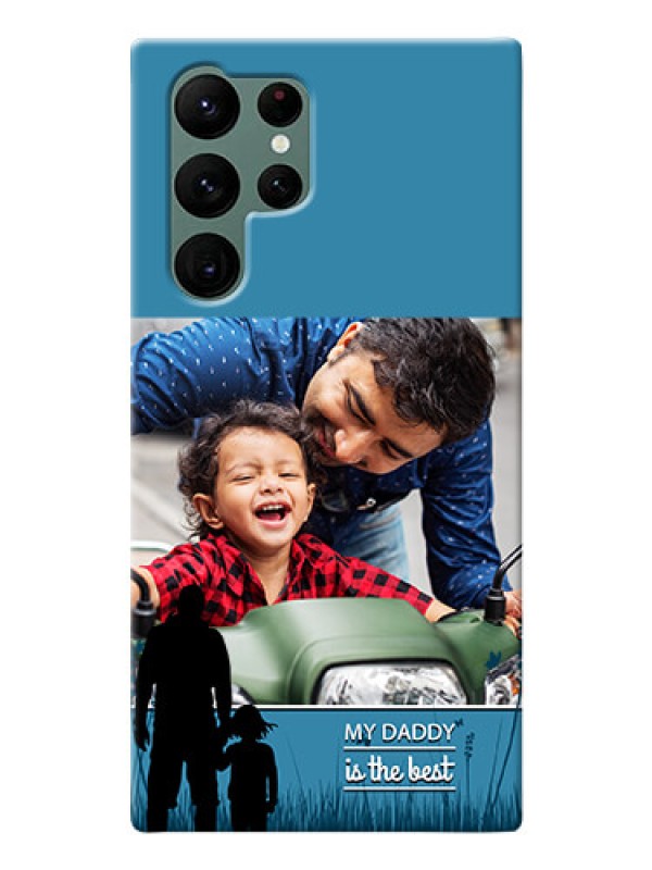 Custom Galaxy S22 Ultra 5G Personalized Mobile Covers: best dad design 