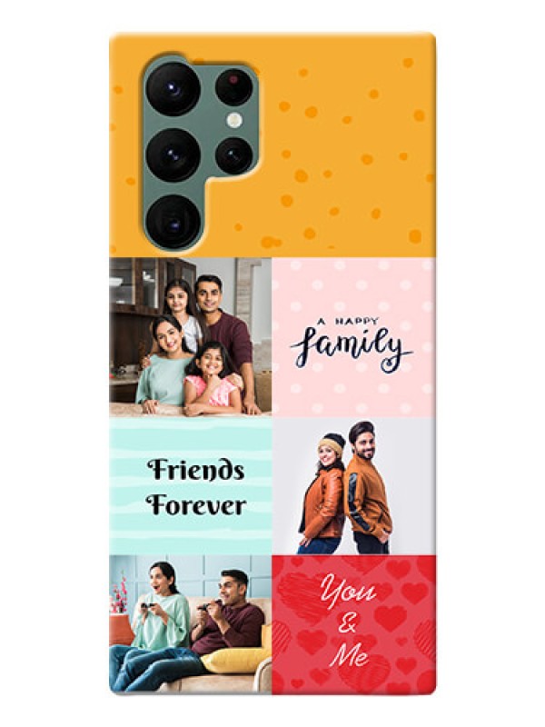 Custom Galaxy S22 Ultra 5G Customized Phone Cases: Images with Quotes Design