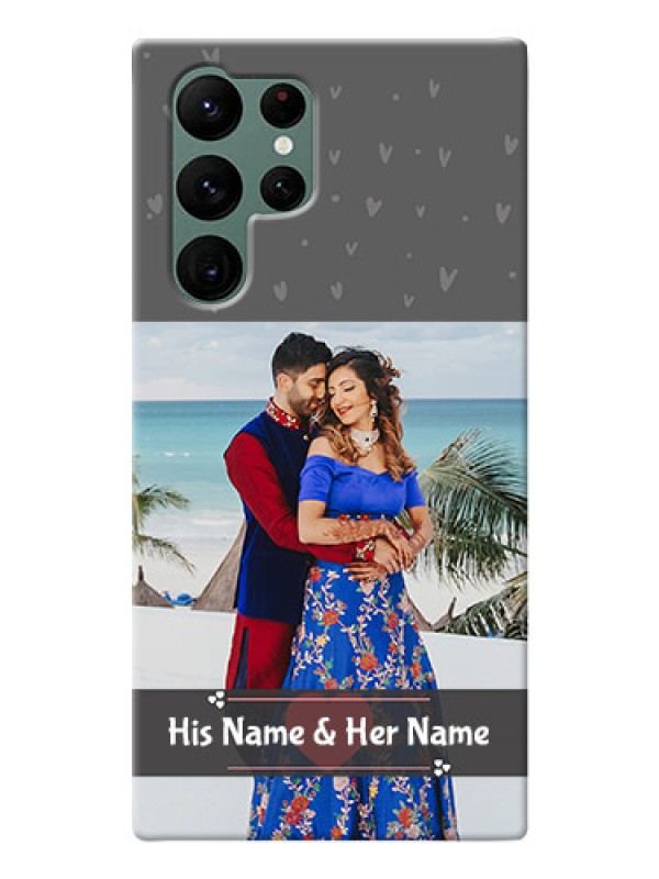 Custom Galaxy S22 Ultra 5G Mobile Covers: Buy Love Design with Photo Online