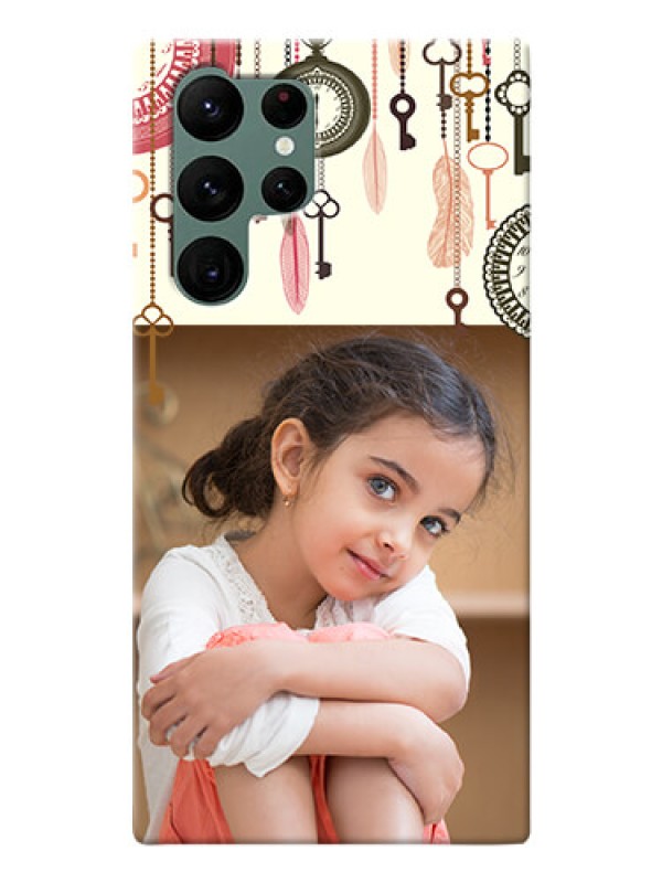 Custom Galaxy S22 Ultra 5G Phone Back Covers: Boho Style Design