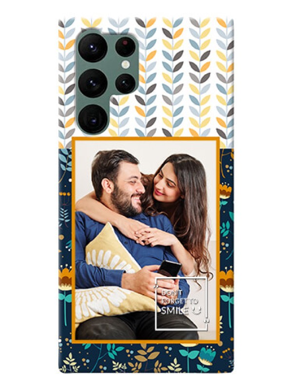 Custom Galaxy S22 Ultra 5G personalised phone covers: Pattern Design