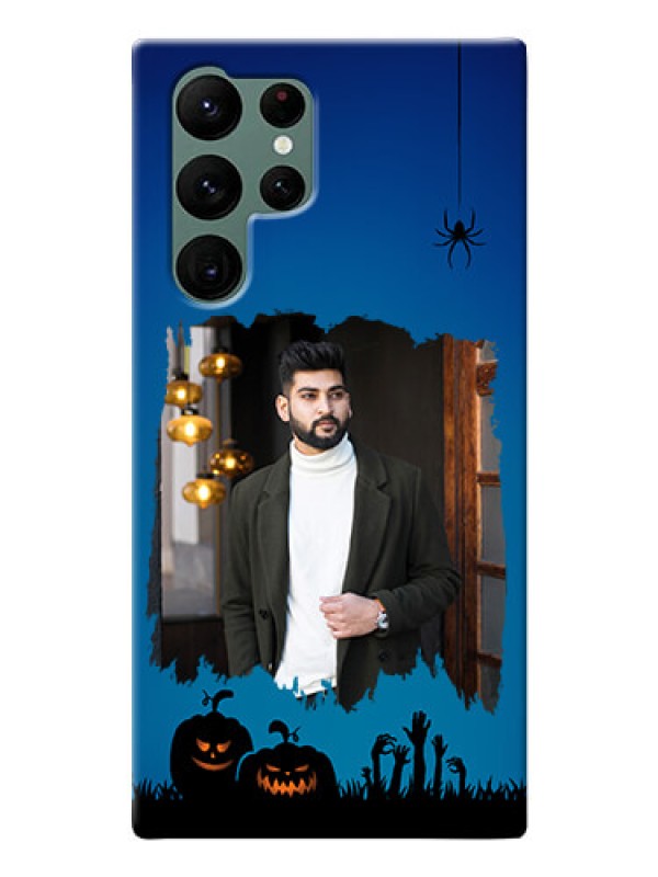 Custom Galaxy S22 Ultra 5G mobile cases online with pro Halloween design 