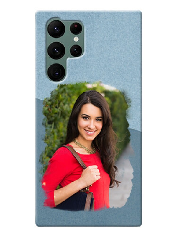 Custom Galaxy S22 Ultra 5G custom mobile phone covers: Grunge Line Art Design