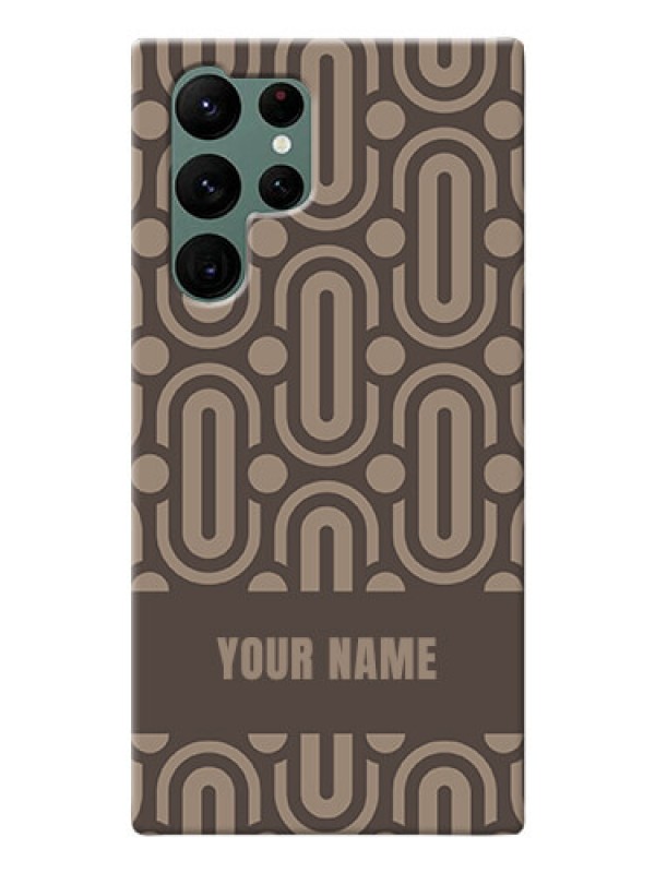 Custom Galaxy S22 Ultra 5G Custom Phone Covers: Captivating Zero Pattern Design
