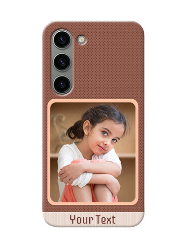 Custom Samsung Galaxy S23 5G Phone Covers: Simple Pic Upload Design