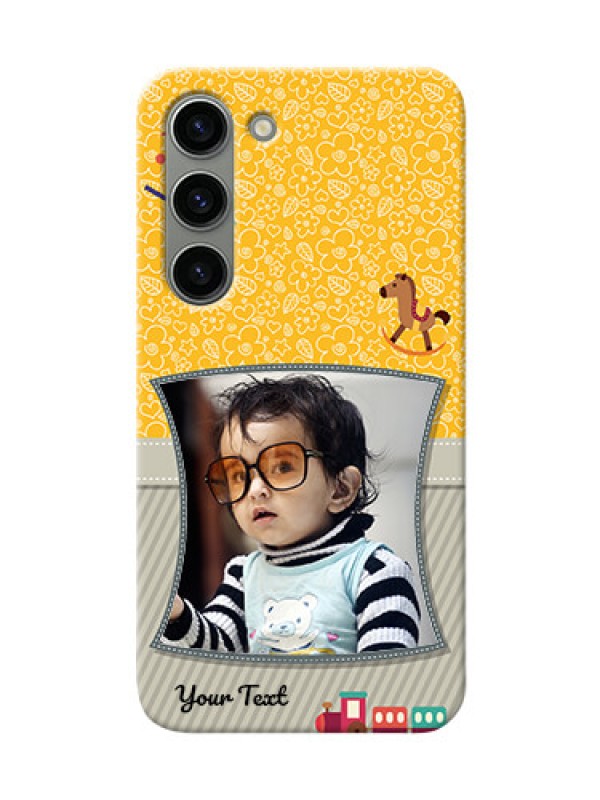 Custom Samsung Galaxy S23 5G Mobile Cases Online: Baby Picture Upload Design