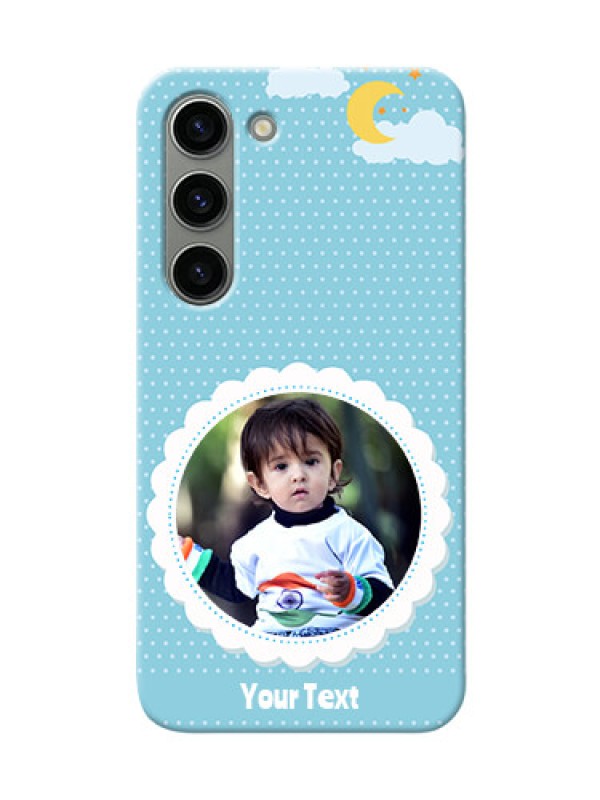 Custom Samsung Galaxy S23 5G mobile cases online: violet Pattern Design