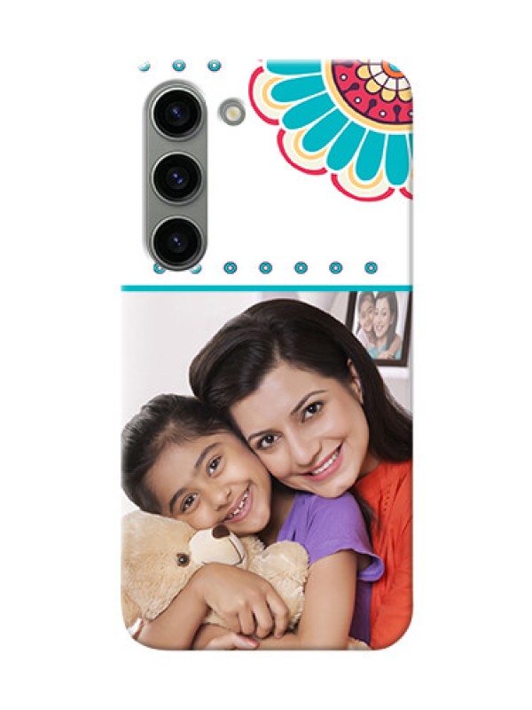 Custom Samsung Galaxy S23 5G custom mobile phone cases: Flower Design