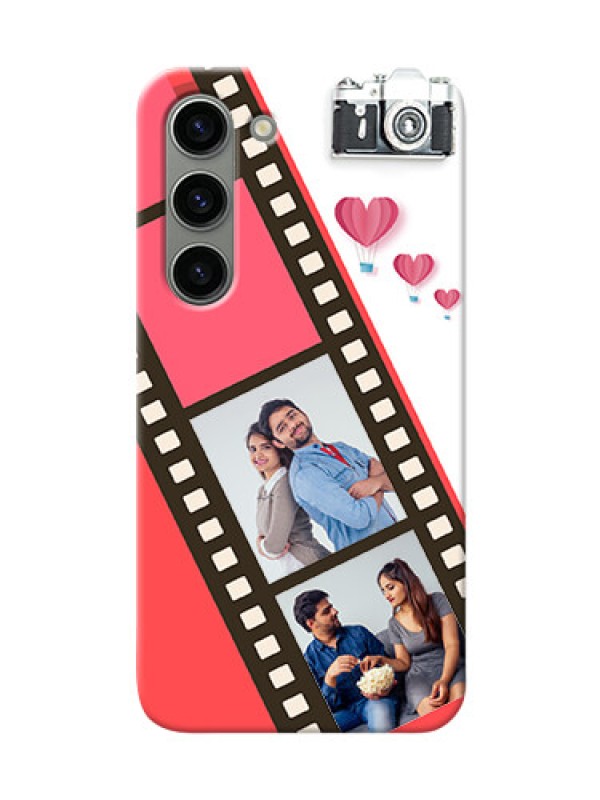 Custom Samsung Galaxy S23 5G custom phone covers: 3 Image Holder with Film Reel