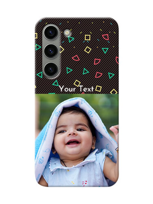 Custom Samsung Galaxy S23 5G custom mobile cases with confetti birthday design