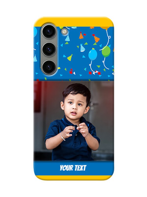 Custom Samsung Galaxy S23 5G Mobile Back Covers Online: Birthday Wishes Design
