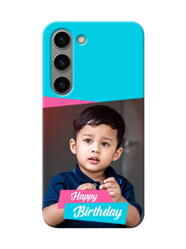 Custom Samsung Galaxy S23 5G Mobile Covers: Image Holder with 2 Color Design