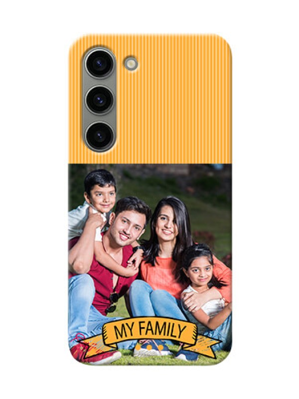 Custom Samsung Galaxy S23 5G Personalized Mobile Cases: My Family Design