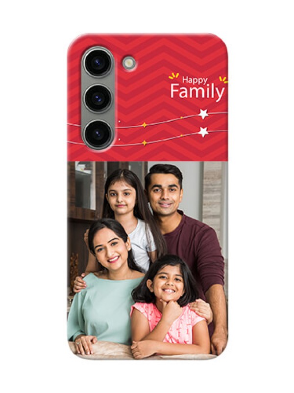 Custom Samsung Galaxy S23 5G customized phone cases: Happy Family Design