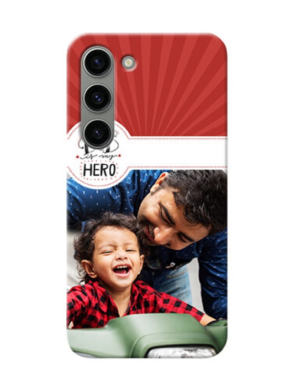 Custom Samsung Galaxy S23 5G custom mobile phone cases: My Dad Hero Design