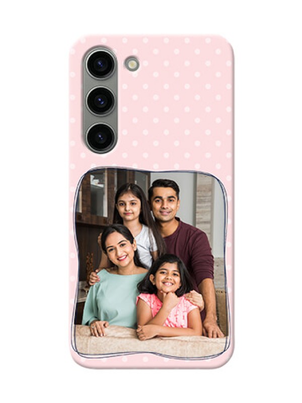 Custom Samsung Galaxy S23 5G Personalized Phone Cases: Family with Dots Design