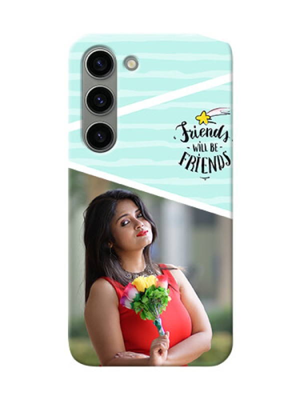 Custom Samsung Galaxy S23 5G Mobile Back Covers: Friends Picture Icon Design