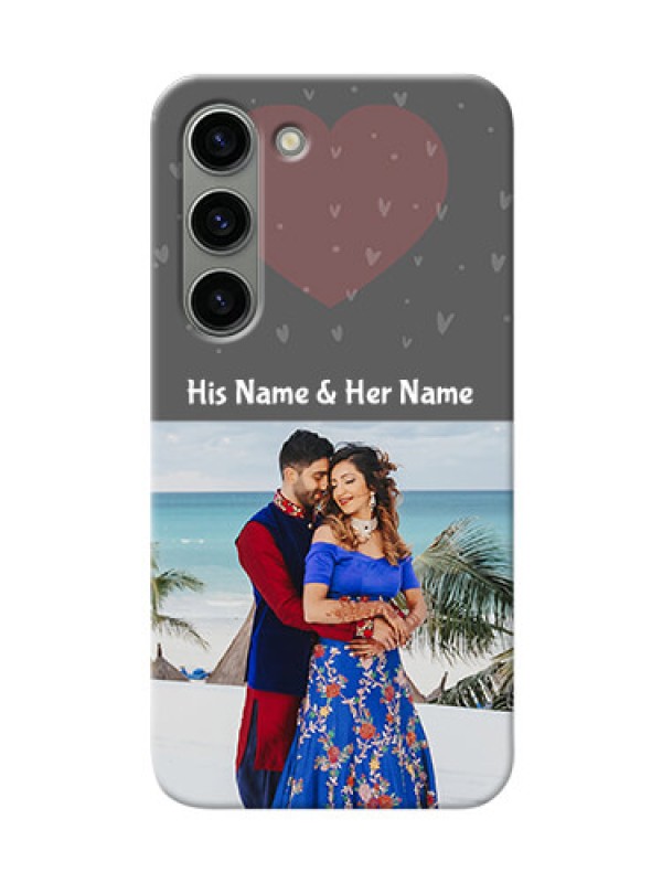 Custom Samsung Galaxy S23 5G Mobile Covers: Buy Love Design with Photo Online