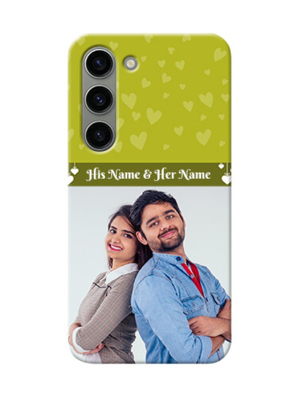 Custom Samsung Galaxy S23 5G custom mobile covers: You & Me Heart Design