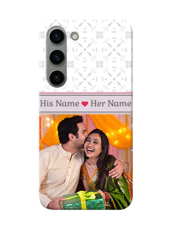 Custom Samsung Galaxy S23 5G Phone Cases with Photo and Ethnic Design