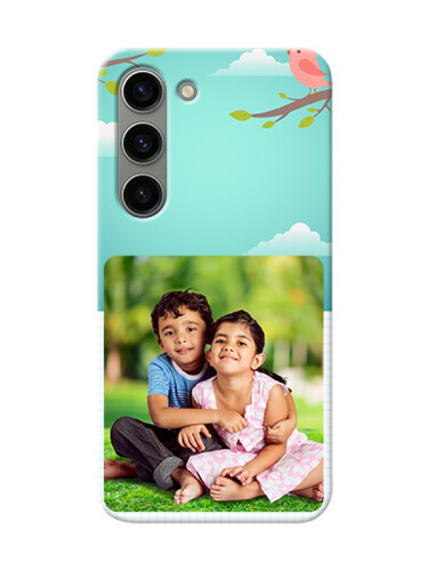 Custom Samsung Galaxy S23 5G phone cases online: Doodle love Design