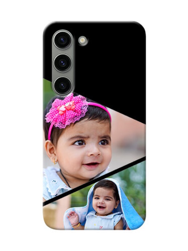 Custom Samsung Galaxy S23 5G mobile back covers online: Semi Cut Design