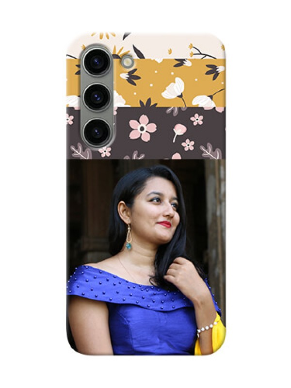 Custom Samsung Galaxy S23 5G mobile cases online: Stylish Floral Design