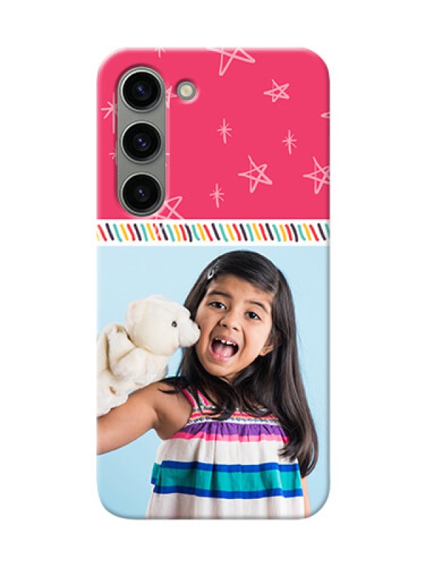 Custom Samsung Galaxy S23 5G Personalized Phone Cases: line art design