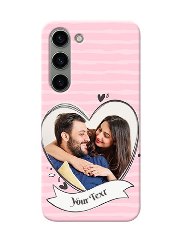 Custom Samsung Galaxy S23 5G custom mobile phone covers: Vintage Heart Design