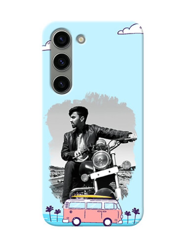 Custom Samsung Galaxy S23 5G Mobile Covers Online: Travel & Adventure Design