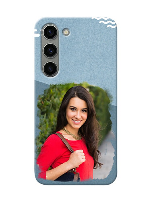 Custom Samsung Galaxy S23 5G custom mobile phone covers: Grunge Line Art Design