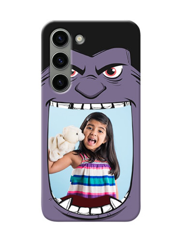 Custom Samsung Galaxy S23 5G Personalised Phone Covers: Angry Monster Design