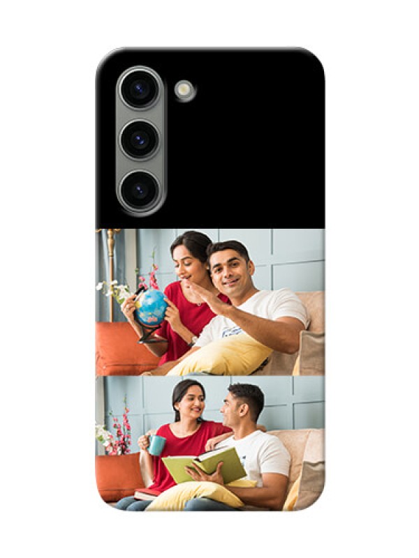 Custom Samsung Galaxy S23 5G 2 Images on Phone Cover