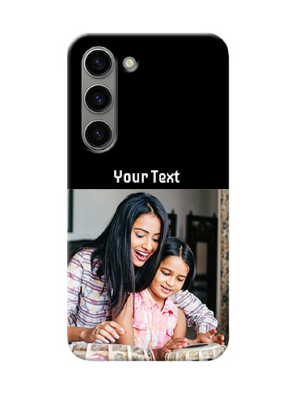 Custom Samsung Galaxy S23 5G Photo with Name on Phone Case
