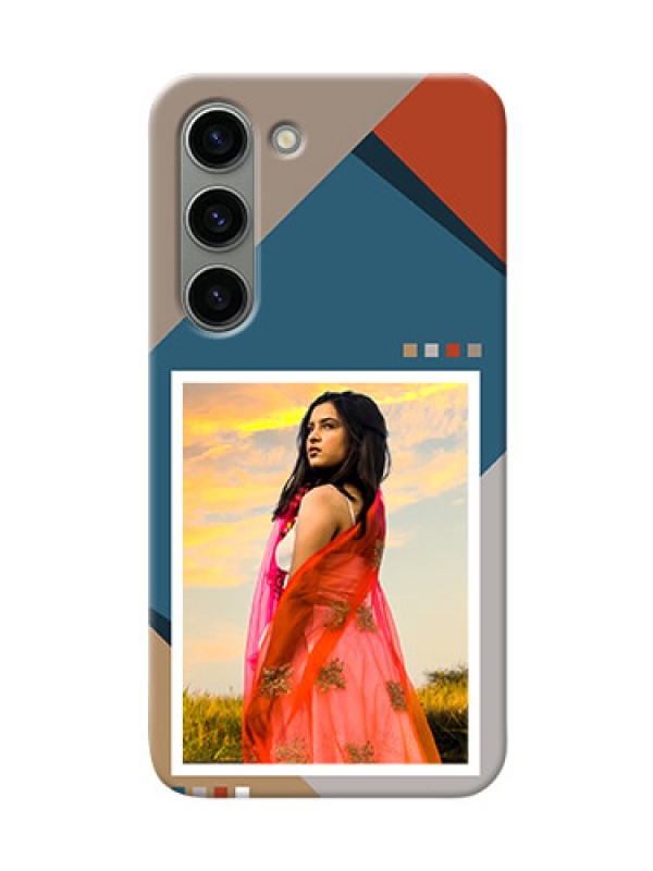 Custom Galaxy S23 5G Mobile Back Covers: Retro color pallet Design