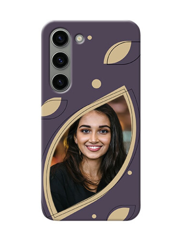 Custom Galaxy S23 5G Custom Phone Cases: Falling Leaf Design